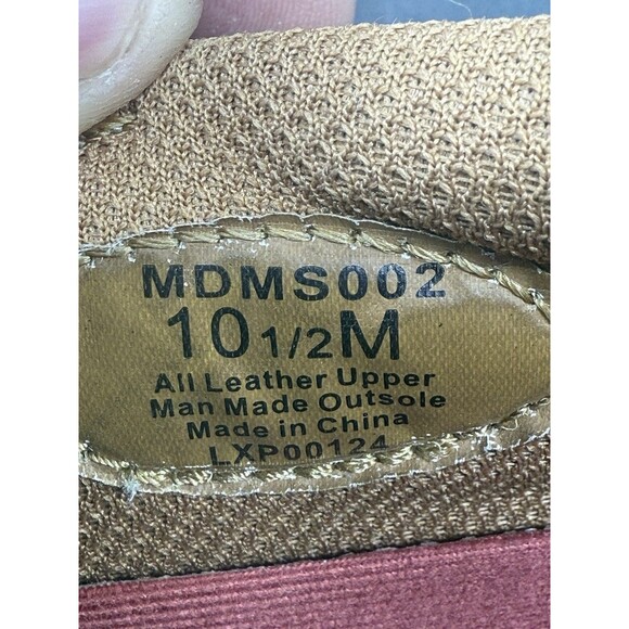 Twisted X MDMS002 Mens Original Slip-On Leather Driving Mocs Bomber Size US 10.5 - Picture 7 of 7